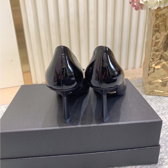 Prada Women\'s Glossy Black Heels main image 7